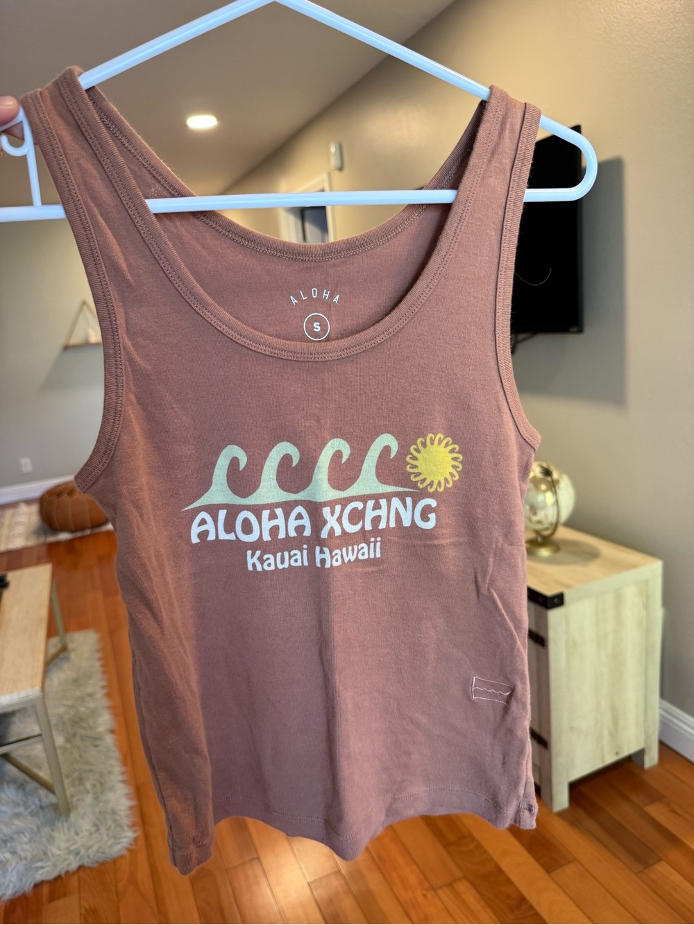 Aloha Exchange mauve/dusty rose Kauai Tank